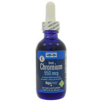 Liquid Ionic Chromium 550mcg (59 Milliliters)