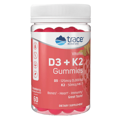 Vitamin D3 + K2 Gummies (60 gummies)