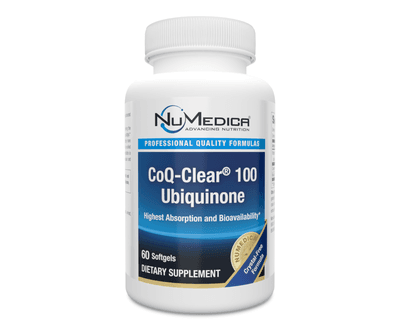CoQ-Clear® 100 Ubiquinone Citrus (60 Softgels)