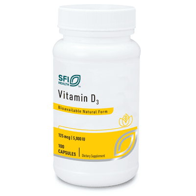 Vitamin D3 5000IU (100 capsules)