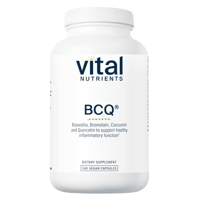 BCQ: Bromelain, Curcumin and Quercetin (240 capsules)