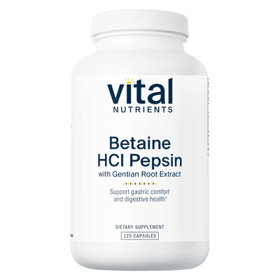 Betaine HCl Pepsin (225 capsules)