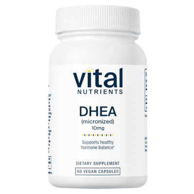 DHEA (micronized) 10mg (60 capsules)