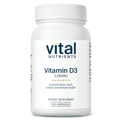 Vitamin D3 2000IU VEG (90 capsules)