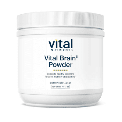 Vital Brain® Powder with GPC, ALC, and PS (150 Grams)