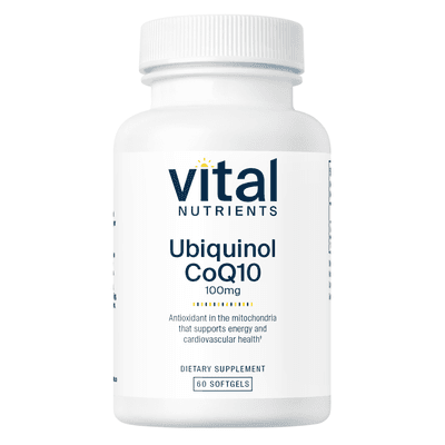 Ubiquinol CoQ10 100mg (60 Softgels)
