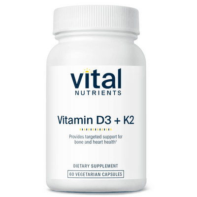 Vitamin D3 + K2 (60 capsules)