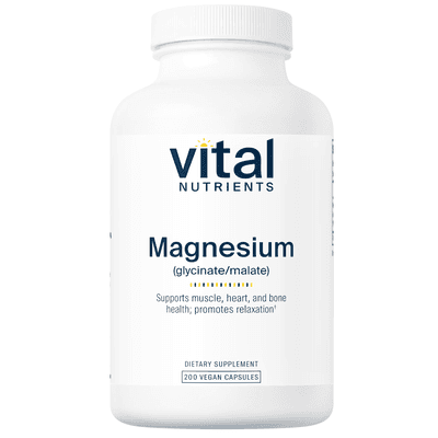 Magnesium (glycinate/malate) (200 capsules)
