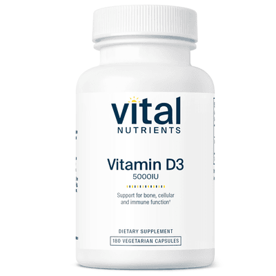 Vitamin D3 5000IU (180 capsules)