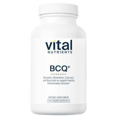 BCQ: Bromelain, Curcumin and Quercetin (California Only) (120 capsules)