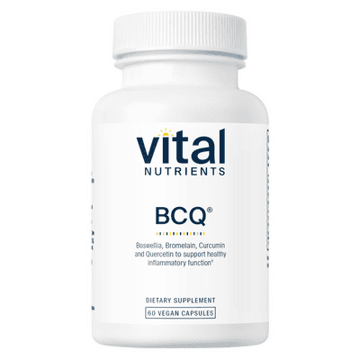 BCQ: Bromelain, Curcumin and Quercetin (California Only) (60 capsules)