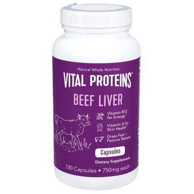 Beef Liver Capsules (120 capsules)