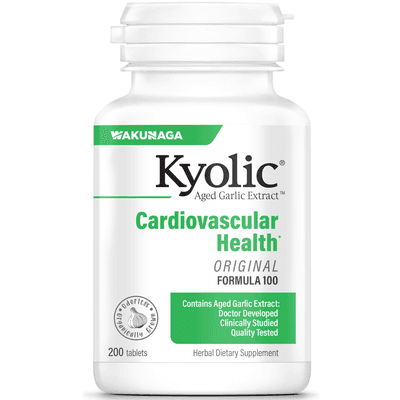 Kyolic Aged Garlic Extract Formula 100 - Cardio Tablets (200 tablets)