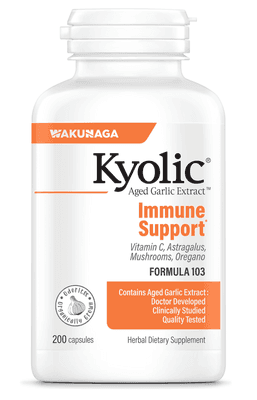 Kyolic Aged Garlic Extract Formula 103 - Immune (200 capsules)
