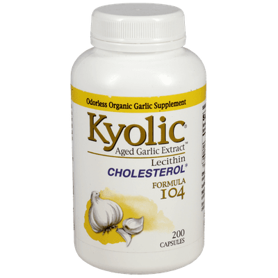 Kyolic Aged Garlic Extract Formula 104 - Cholesterol (200 capsules)