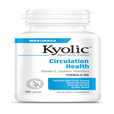 Kyolic Aged Garlic Extract Formula 106 - Circulation (100 capsules)