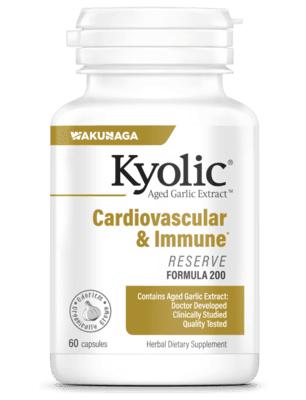 Kyolic Aged Garlic Extract Formula 200 - Cardiovascular & Immune, Reserve (60 capsules)