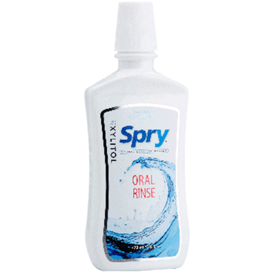 Spry Oral Rinse - Cool Mint (16 Ounces)