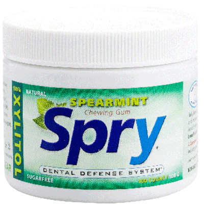 Natural Spearmint Xylitol Gum (100 count)