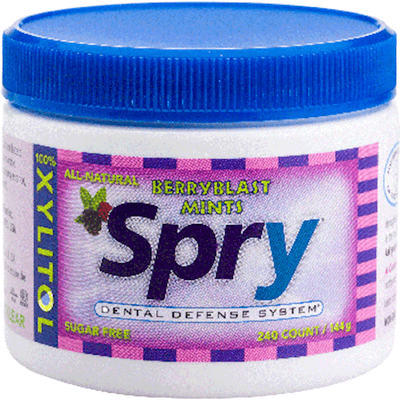 Natural Berry Blast Xylitol Mints (240 Count)