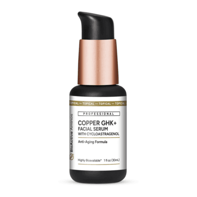 Copper GHK+ Facial Serum with Cycloastragenol (30 Milliliters)