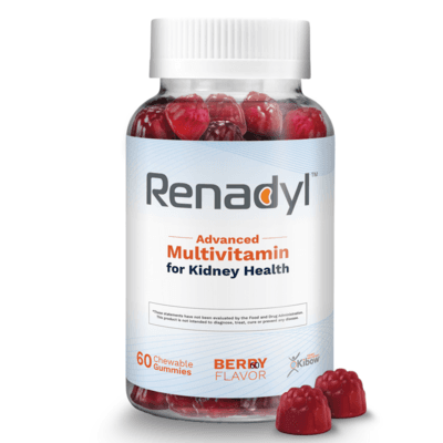 Renadyl Advanced Multivitamin for Kidney Health (60 gummies)