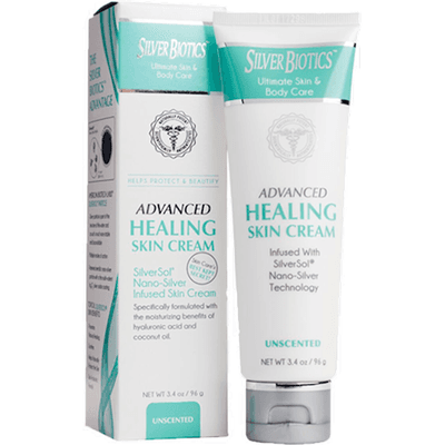 Silver Biotics Skin Cream Unscented (3.4 Ounces)