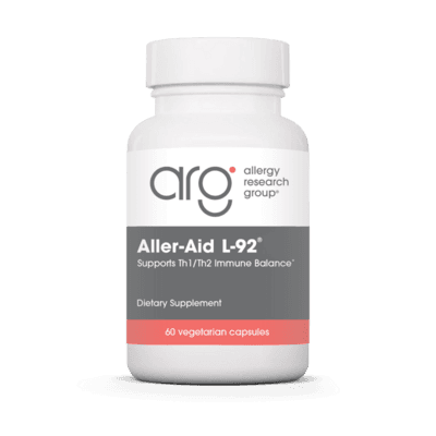 Aller-Aid L-92 with L. acidophilus L-92 (60 capsules)