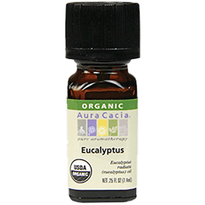 Eucalyptyus Organic Essential Oil (0.25 Ounces)