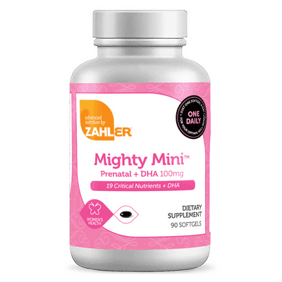 Mighty Mini Prenatal + DHA 100mg (90 Softgel Capsules)
