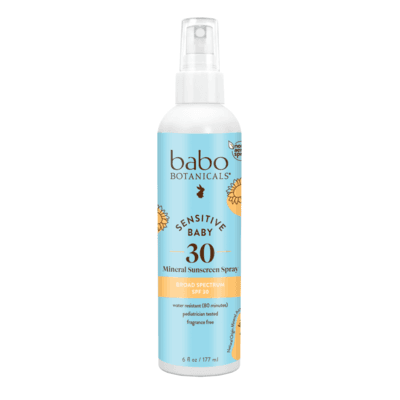 SPF 30 Baby Skin Mineral Sunscreen Pump (6 Ounces)