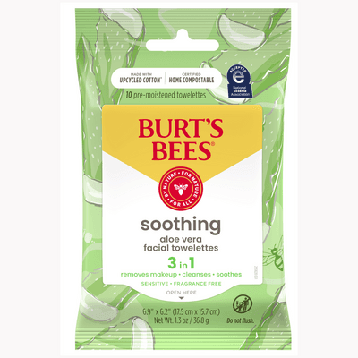 Burt's Bees Facial Cleansing Towelettes (10 count)