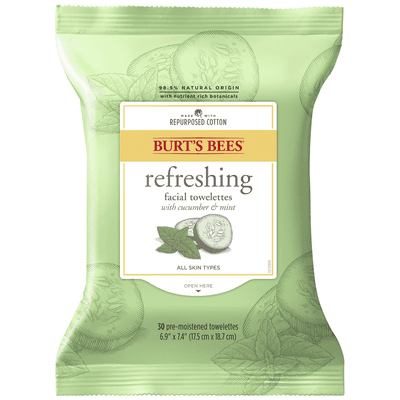 Facial Clean Towelettes Cucu Mint (30 count)