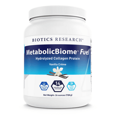 MetabolicBiome Fuel Hydrolyzed Collagen Protein, Vanilla (California Only) (728 Grams)