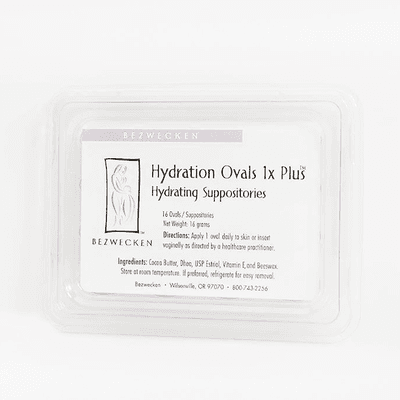 Hydration Ovals 1x Plus (16 suppositories)