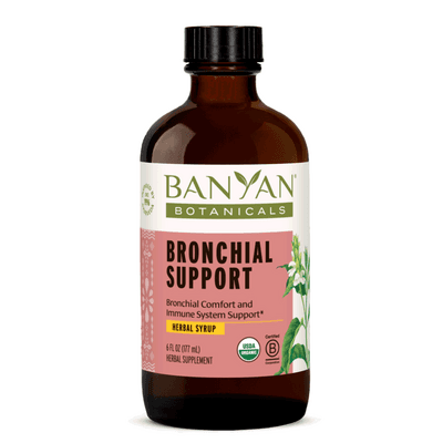 Bronchial Support Herbal Syrup (177 Milliliters)