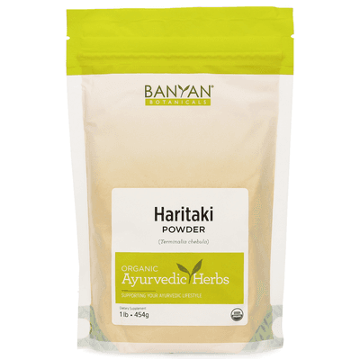 Haritaki Fruit Powder, Organic (454 Grams)