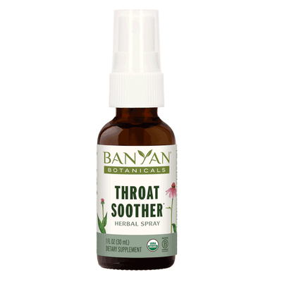 Throat Soother Spray, Organic (30 Milliliters)