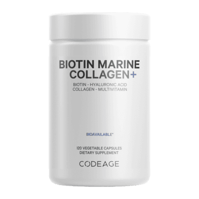 Biotin Marine Collagen + HA + Vit C (120 capsules)
