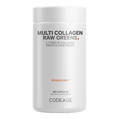 Multi Collagen + Raw Greens (180 capsules)