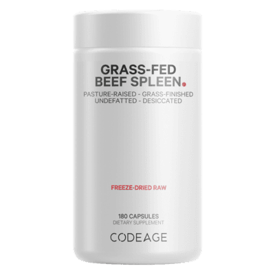Grass-Fed Beef Spleen (180 capsules)