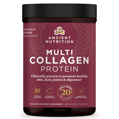Multi Collagen Protein, Unflavored (454 Grams)