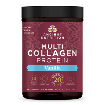 Multi Collagen Protein, Vanilla (472.5 Grams)