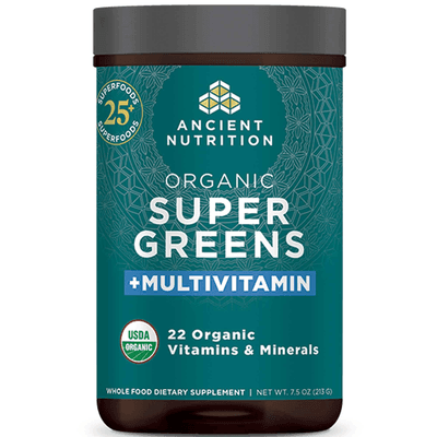 Organic SuperGreens + Multivitamin - Powder (213 Grams)
