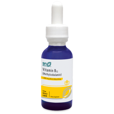 B12 Liquid (1mg) (methylcobalamin) (30 Milliliters)