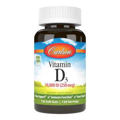 Vitamin D3 10,000IU (120 Softgels)