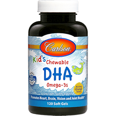 Kids Chewable DHA Omega-3s (120 Softgels)