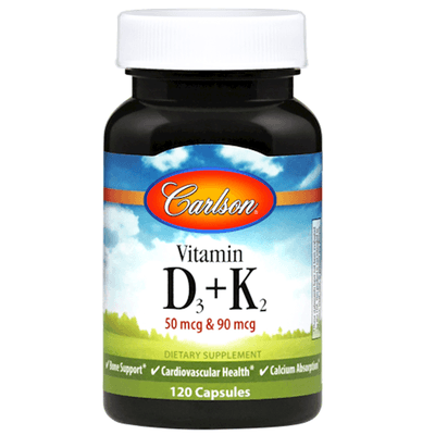 Adult D3 & K2 (120 capsules)