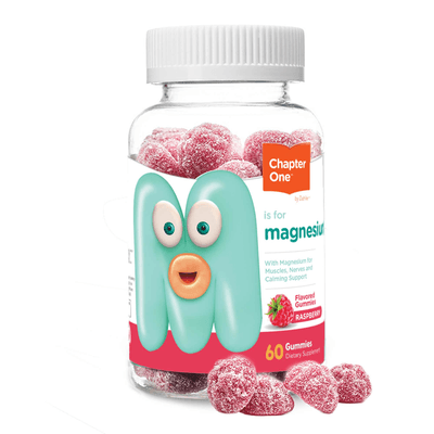 Magnesium Gummies, Raspberry Flavor (60 gummies)