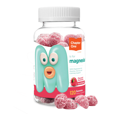 Magnesium Gummies, Raspberry Flavor (120 gummies )